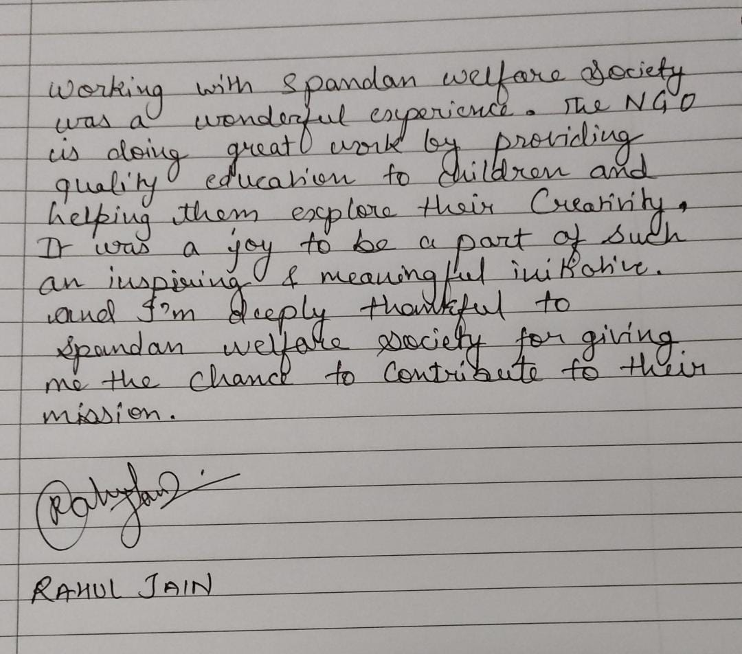 Kartik's Note